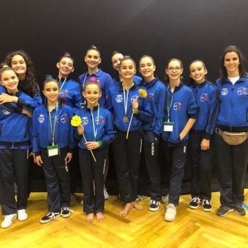 Ginástica: Segundo lugar no Twist Acro Cup Cascais 2020