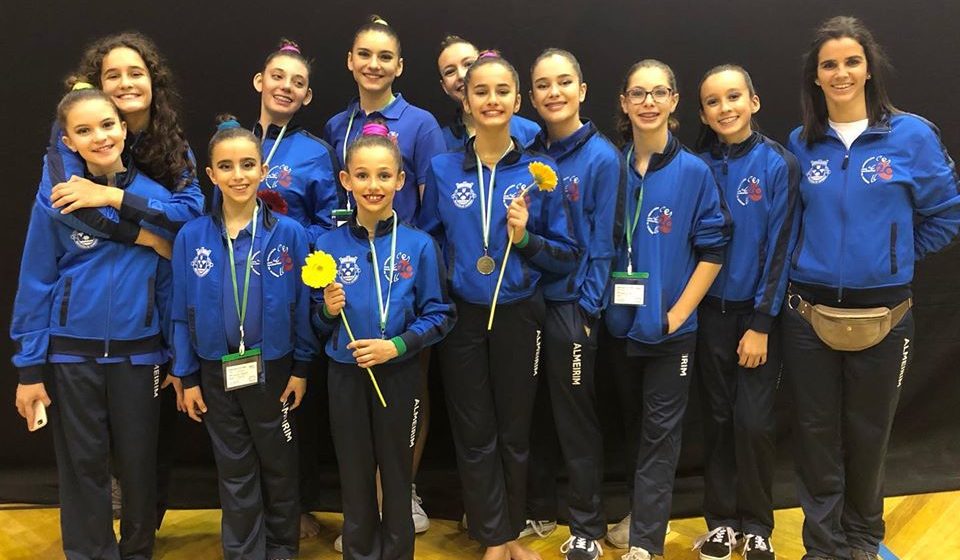 Ginástica: Segundo lugar no Twist Acro Cup Cascais 2020