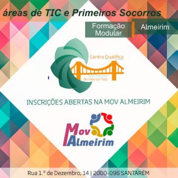 Abertas inscrições de TIC e Primeiros Socorros na MovAlmeirim