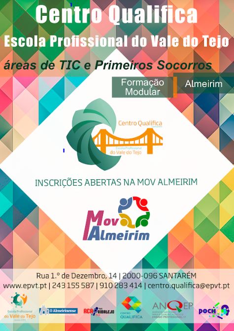 Abertas inscrições de TIC e Primeiros Socorros na MovAlmeirim