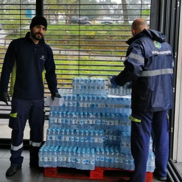 Coronavírus: Compal dá água a Bombeiros e Hospitais