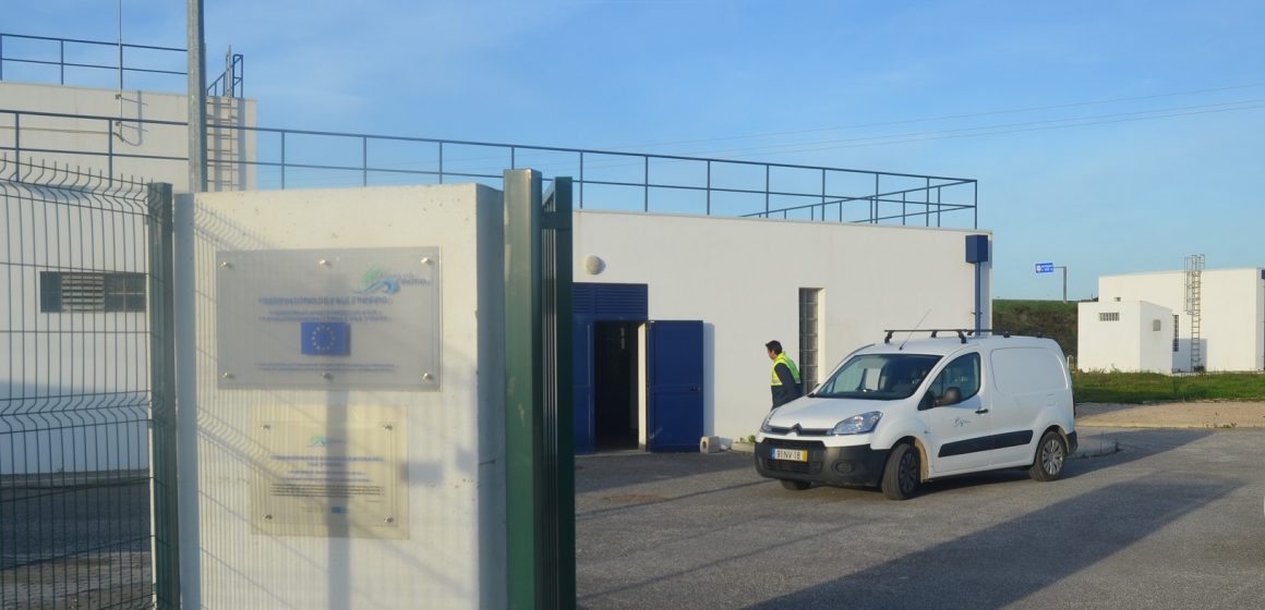 Reservatório aguas ribatejo 1 Abastecimento de Água suspenso