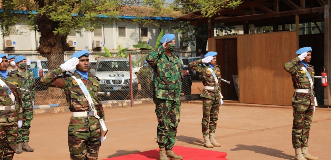 Major Maia Caipira Almeirinense chega a 2.º Comandante da Missão na República Centro Africana
