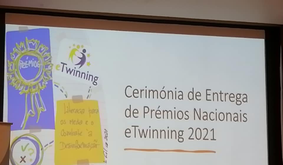etwinning2021 Agrupamento de Escolas de Almeirim recebe prémio nacional