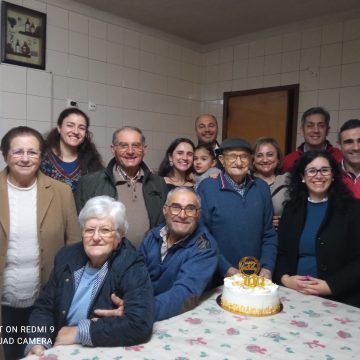 Jeremias de Oliveira festeja um século de vida