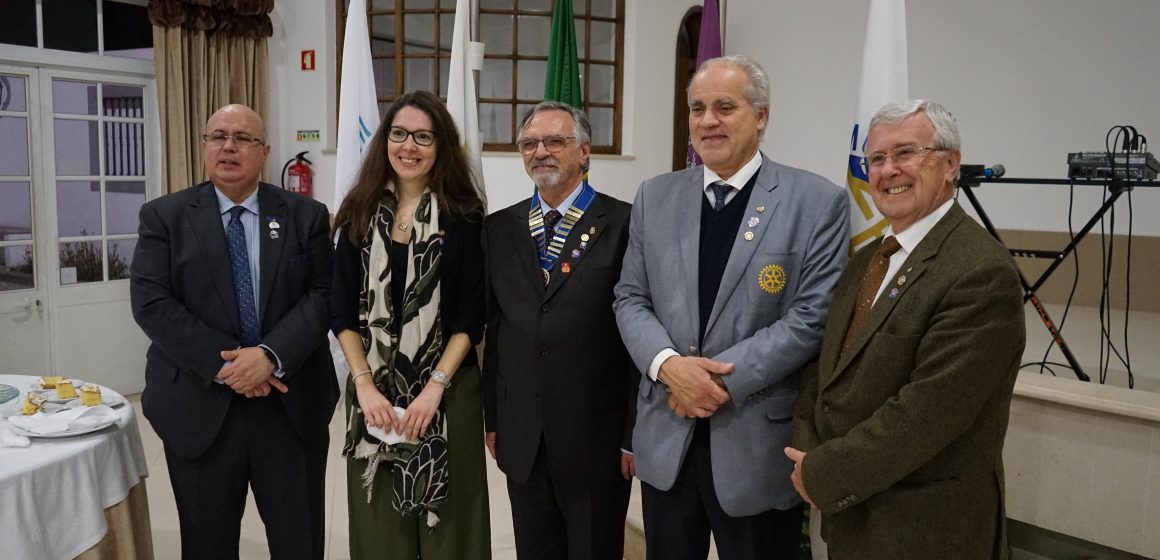 Rotary Club de Almeirim recebe visita oficial do Governador Paulo Martins