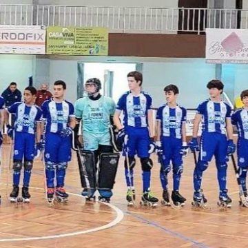 Sub-17 do HC Tigres marcam encontro com o SL Benfica