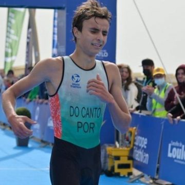 Gustavo do Canto no Campeonato do Mundo de Triatlo em Montreal no Canadá