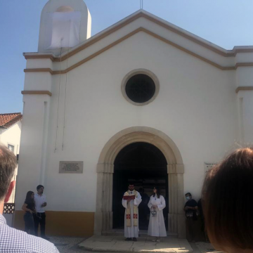 Sino da capela de S. José volta a tocar 40 anos depois em Fazendas de Almeirim