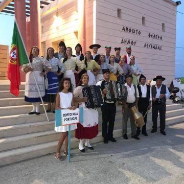 Rancho Folclórico de Benfica do Ribatejo em festival internacional de folclore na Grécia