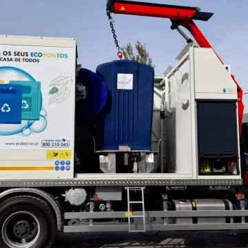 Ecolezíria investe 450 mil euros em viatura para lavagem de ecopontos