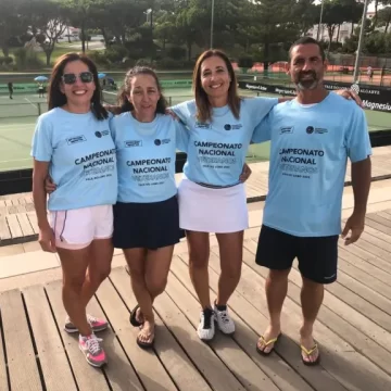 Tenistas representam Almeirim no Campeonato Nacional de Veteranos