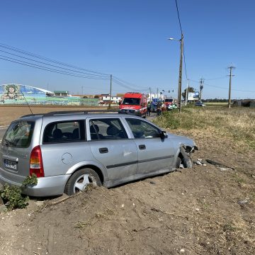 Colisão provoca dois feridos na Azeitada 