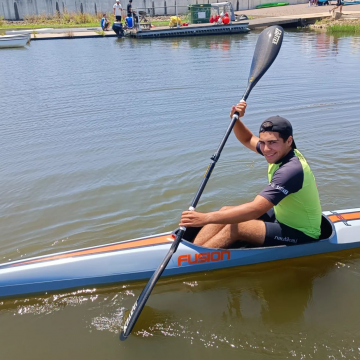 Martim, a nova coqueluche da canoagem