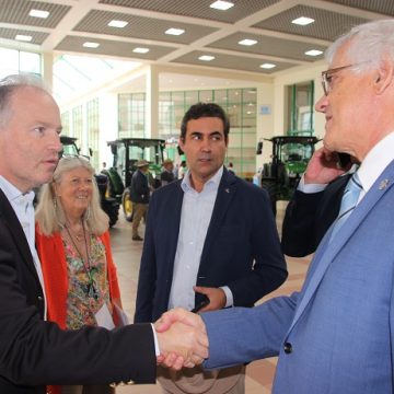 NERSANT exalta importância do setor agrícola com presença na inauguração da Agroglobal