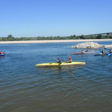 Clube de Canoagem Scalabitano promove descida pelo rio Tejo