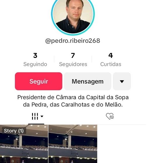 Só faltava esta: Pedro Ribeiro cria Tiktok