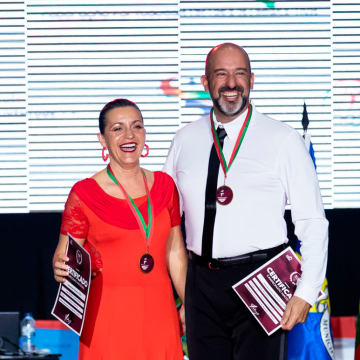 Dança dos 20kms arrecada medalha de ouro na 1ª participação no Campeonato Nacional de dança desportiva