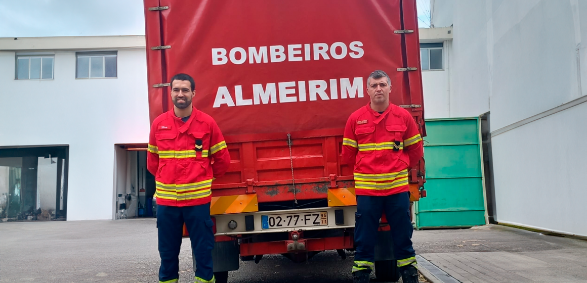 Bombeiros de Almeirim participam em exercício conjunto de resposta a catástrofes