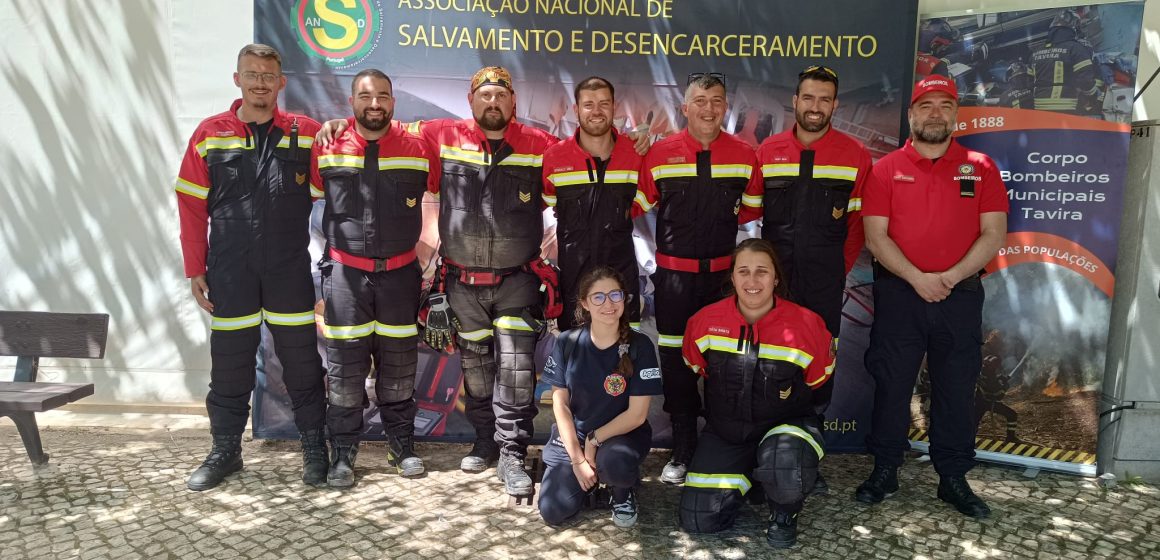 Bombeiros de Almeirim no Campeonato Nacional de Trauma e Desencarceramento