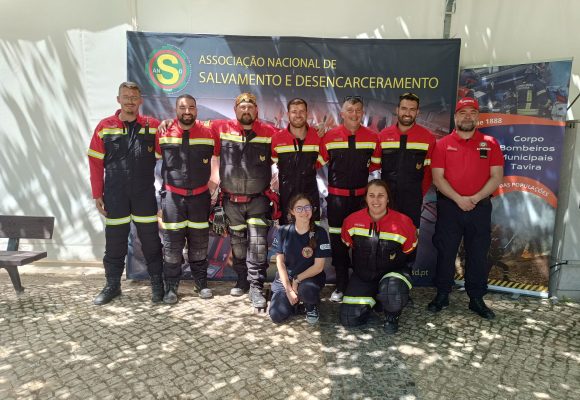 Bombeiros de Almeirim no Campeonato Nacional de Trauma e Desencarceramento