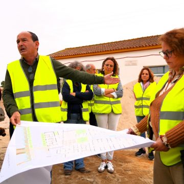 Autarcas visitam obras no concelho de Coruche